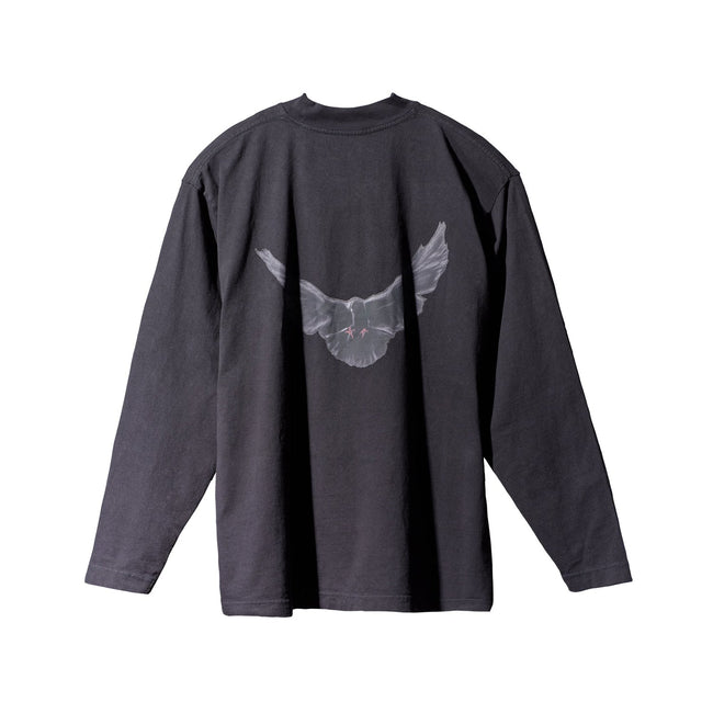 Dove Longsleeve Tee - Black Image 2