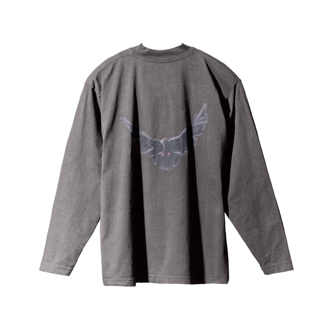 Dove Longsleeve Tee - Dark Grey Image 2