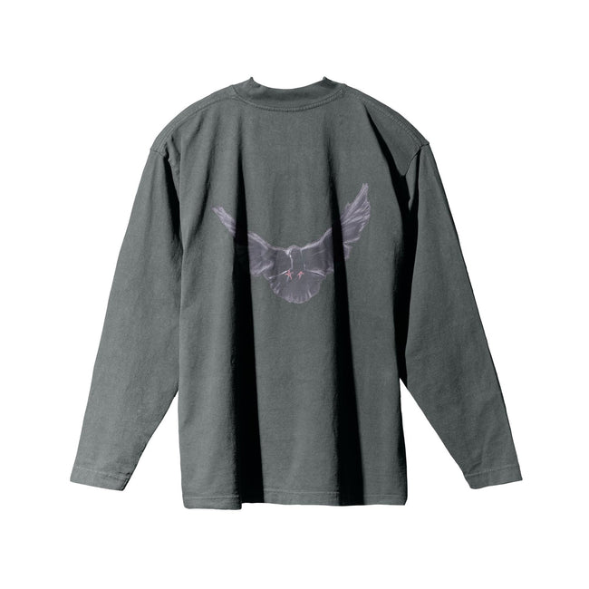 Dove Longsleeve Tee - Dark Green Image 2