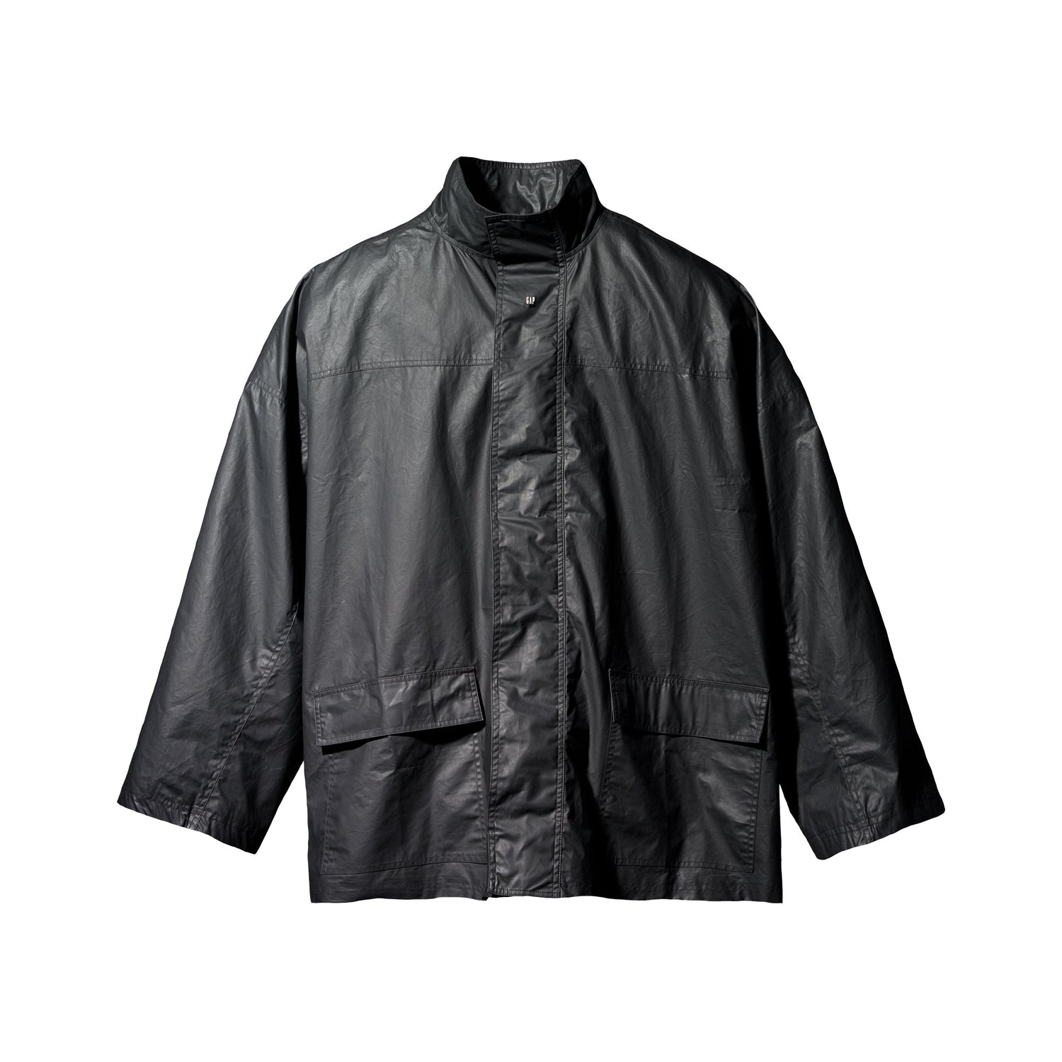 Coated Cotton Light Parka - Black – YEEZY MAFIA STORE