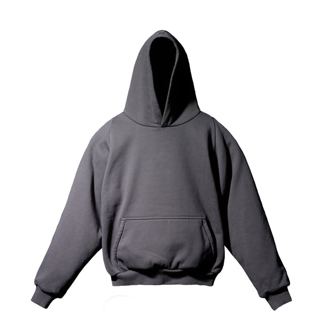 Logo Shrunken Hoodie - Black Image 1