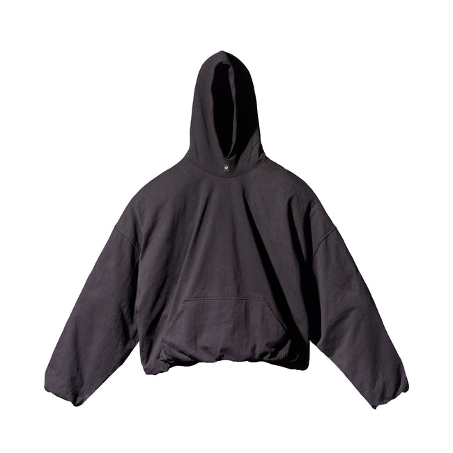 Padded Hoodie - Black Image 1