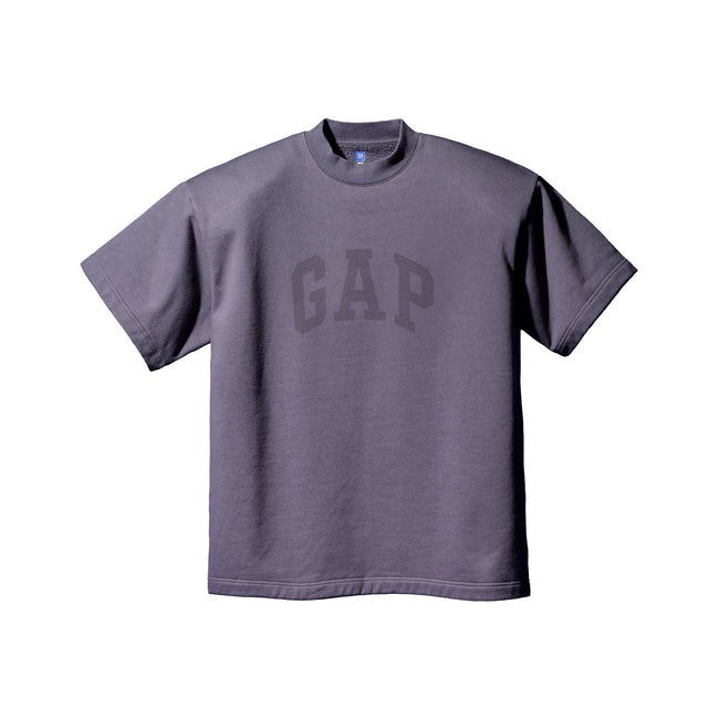 Dove Padded Heavy Fleece Tee - Black Image 1