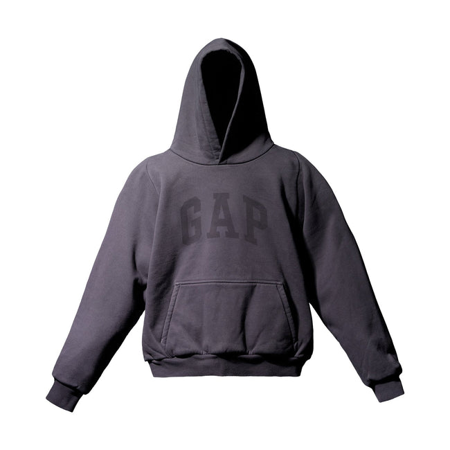 Dove Shrunken Hoodie - Black Image 1