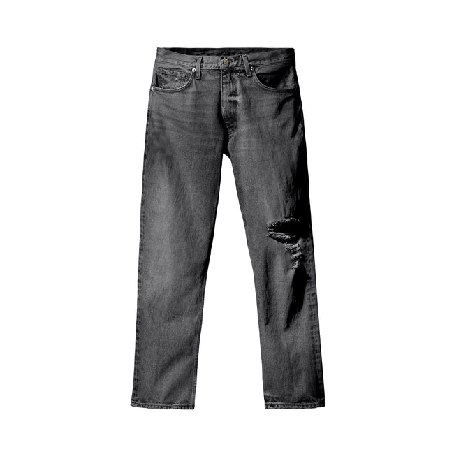 Denim Pants - Grey Image 1