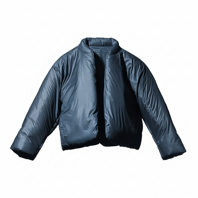 Round Jacket V2 - Dark Blue Image 1